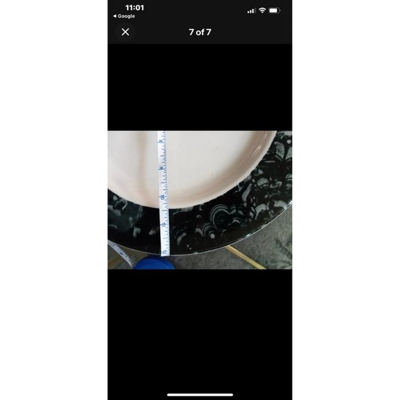 Vtg Syracuse China Restaurant Ware Charger Chop Plate Set Of 6 Hunter Green Casc - Picture 5 of 5